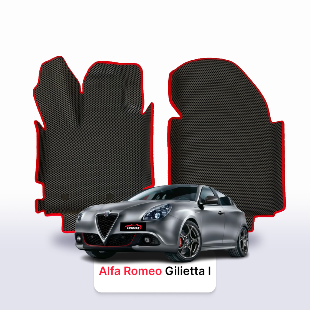 Dywaniki EVA Alfa Romeo Giulietta I gen. (940) 2010–2020 hatchback – na wymiar z rantem 3D lub bez