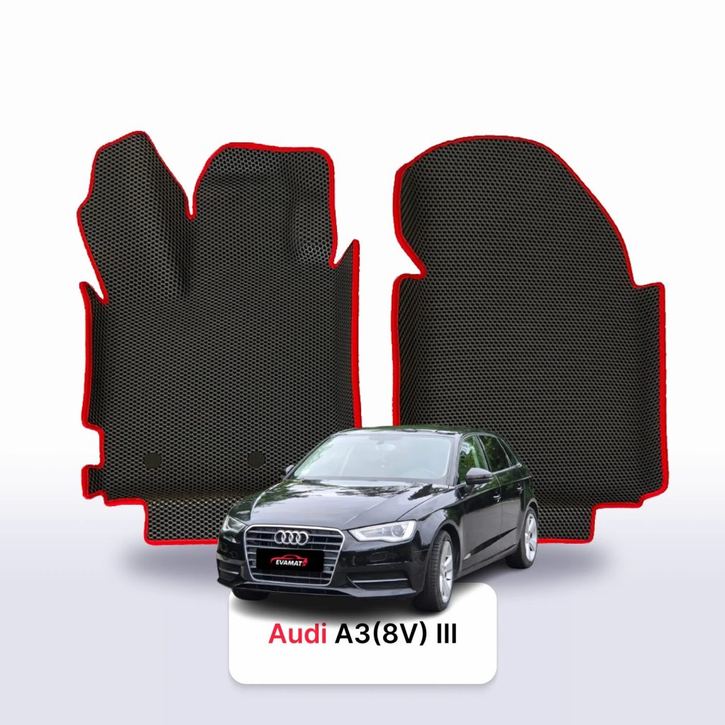 Dywaniki EVA Audi A3 8V 3 gen. 2012–2020 hatchback – na wymiar z rantem 3D lub bez