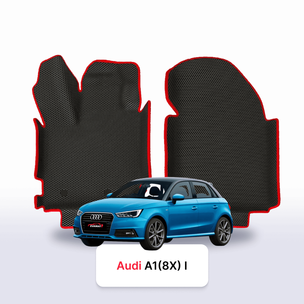 Dywaniki EVA Audi A1 8X 1 gen. 2010–2018 hatchback – na wymiar z rantem 3D lub bez