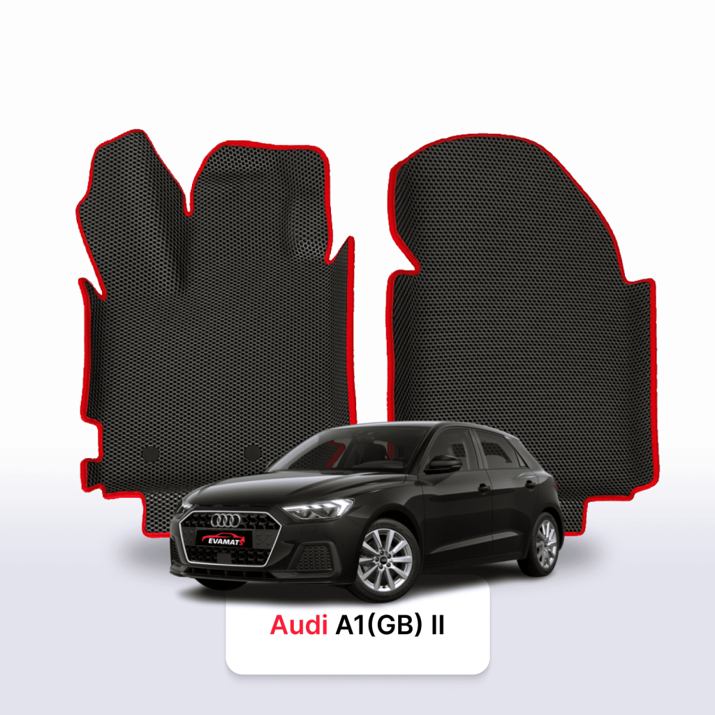 Dywaniki EVA Audi A1 GB 2 gen. 2018–2025 hatchback – na wymiar z rantem 3D lub bez