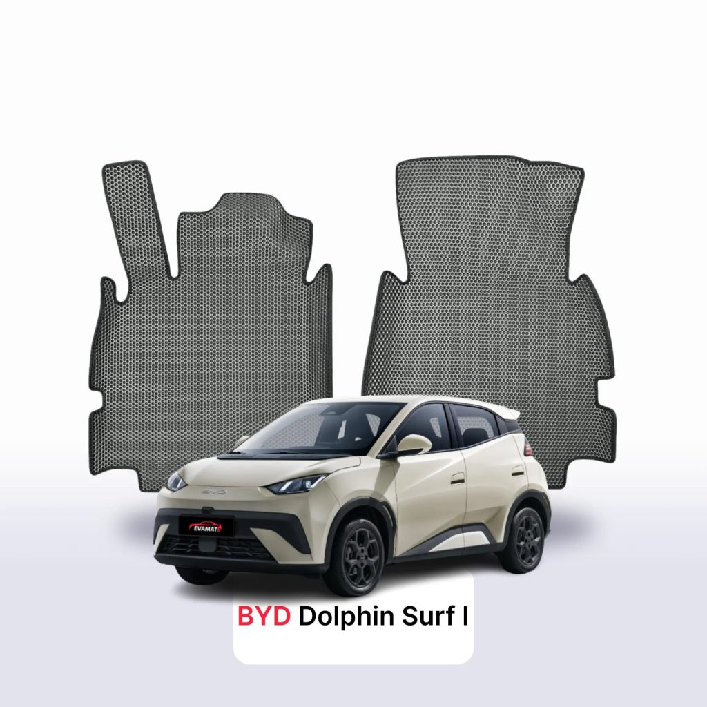 Dywaniki EVA BYD Dolphin Surf I gen. 2023–2028 hatchback – na wymiar z rantem 3D lub bez