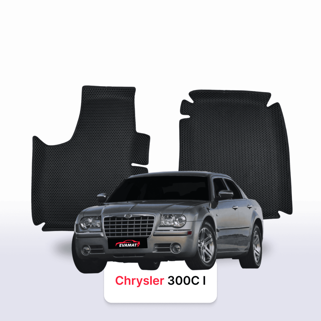 Dywaniki EVA Chrysler 300C I gen. 2004–2011 sedan – na wymiar z rantem 3D lub bez