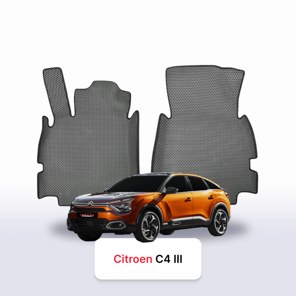 Dywaniki EVA Citroën C4 III gen. 2020–2028 hatchback 5 drzwi – na wymiar z rantem 3D lub bez