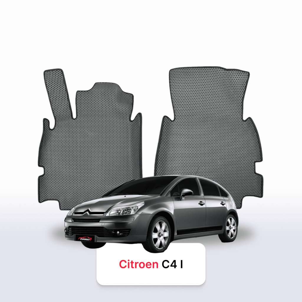 Dywaniki EVA Citroën C4 I gen. 2004–2010 hatchback 5 drzwi – na wymiar z rantem 3D lub bez