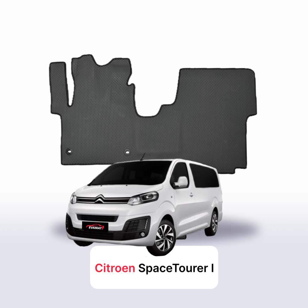 Dywaniki EVA Citroën SpaceTourer I gen. 2016– minivan Long – na wymiar z rantem 3D lub bez