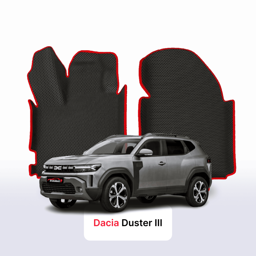 Dywaniki EVA Dacia Duster III gen. od 2024 SUV – na wymiar z rantem 3D lub bez