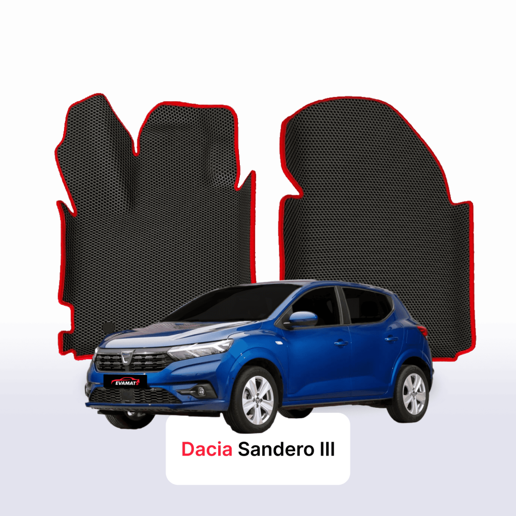 Dywaniki EVA Dacia Sandero III gen. od 2020 hatchback – na wymiar z rantem 3D lub bez