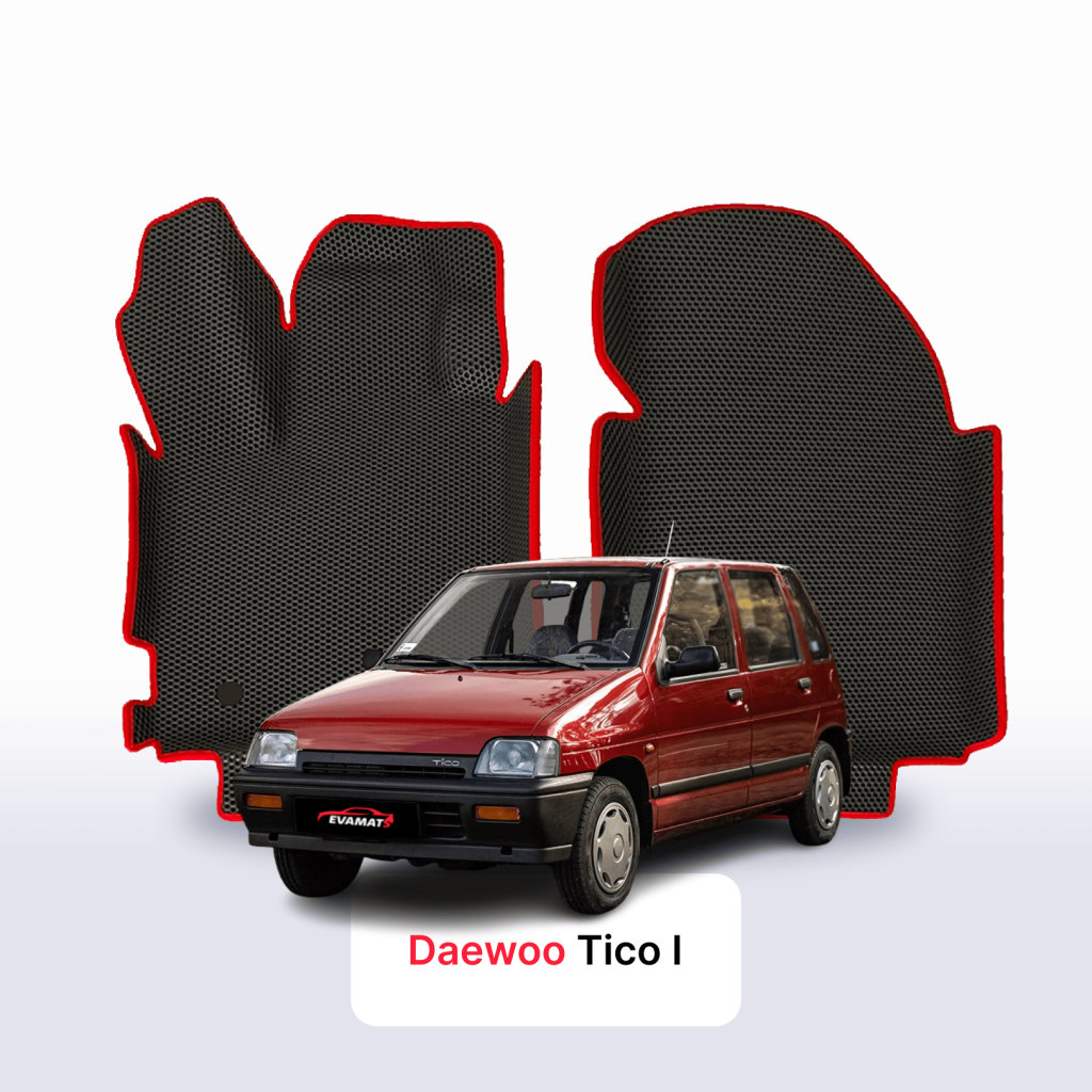 Dywaniki EVA Daewoo Tico 1 gen. 1991–2001 hatchback 5 drzwi – na wymiar z rantem 3D lub bez
