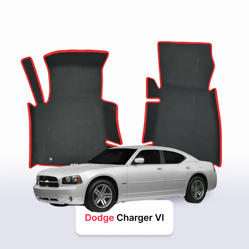 Dywaniki EVA Dodge Charger LX 2006–2010 sedan – na wymiar z rantem 3D lub bez