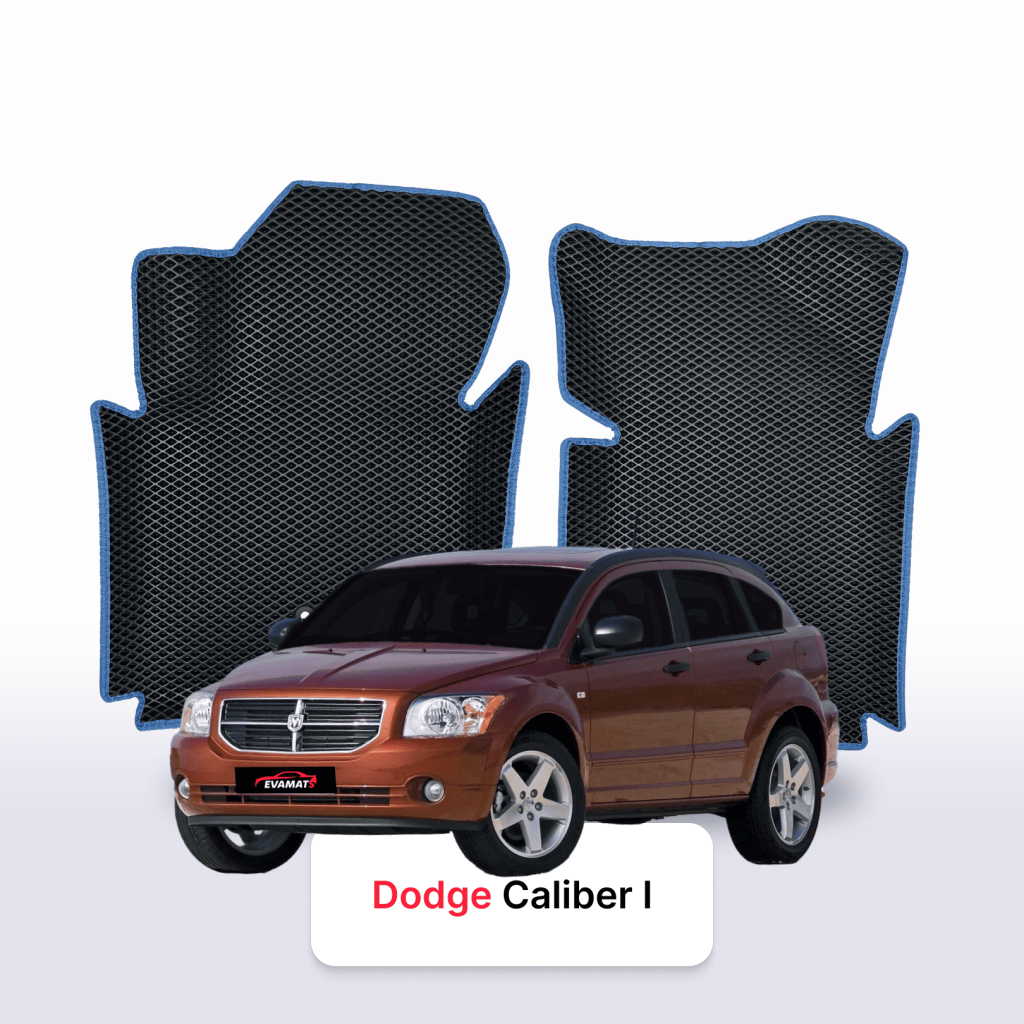 Dywaniki EVA Dodge Caliber 1 gen. 2006–2012 hatchback 5 drzwi – na wymiar z rantem 3D lub bez