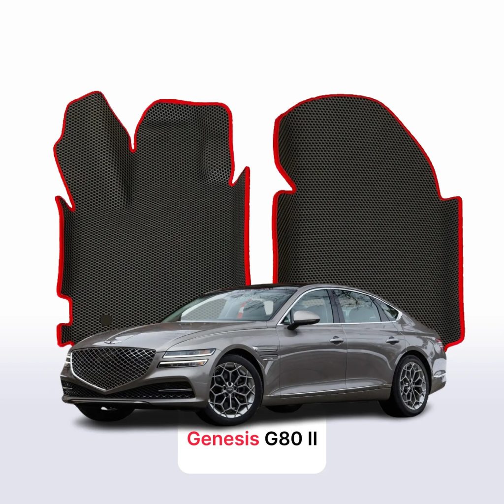 Dywaniki EVA Genesis G80 2 gen. od 2021 sedan – na wymiar z rantem 3D lub bez
