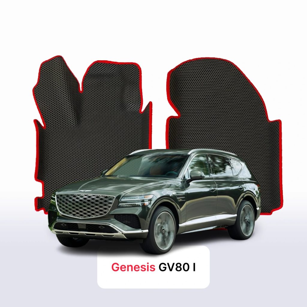 Dywaniki EVA Genesis GV80 1 gen. od 2021 SUV 5 drzwi – na wymiar z rantem 3D lub bez