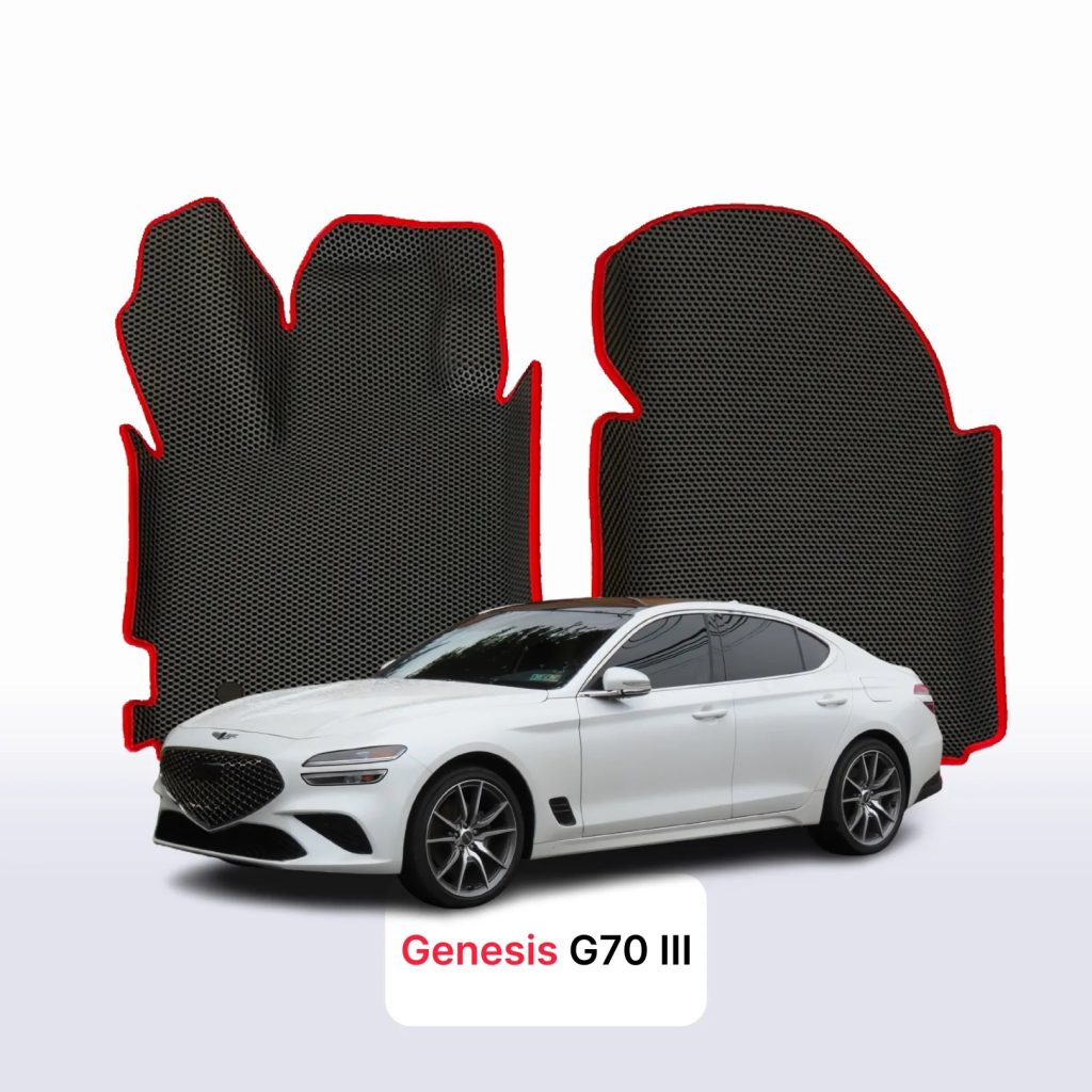 Dywaniki EVA Genesis G70 od 2021 sedan – na wymiar z rantem 3D lub bez