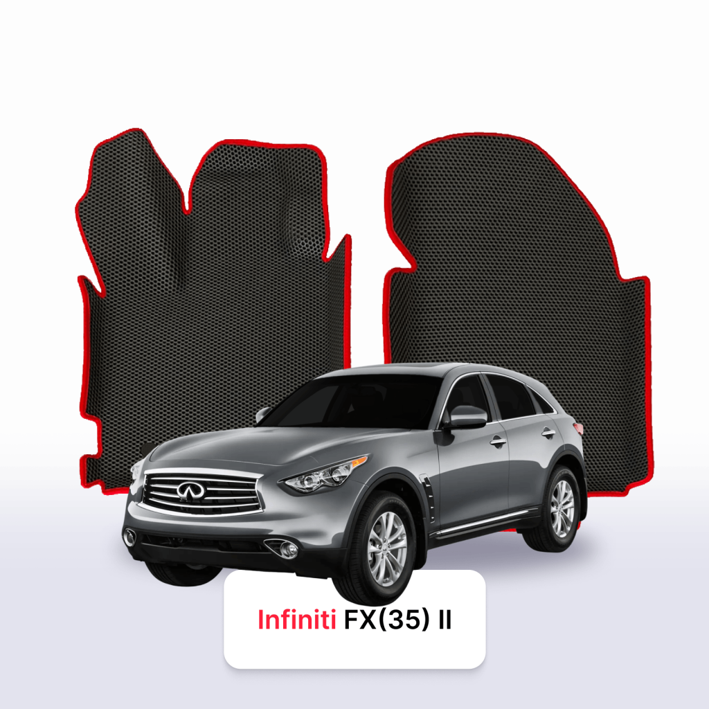 Dywaniki EVA Infiniti FX 2 gen. 2008–2013 SUV – na wymiar z rantem 3D lub bez