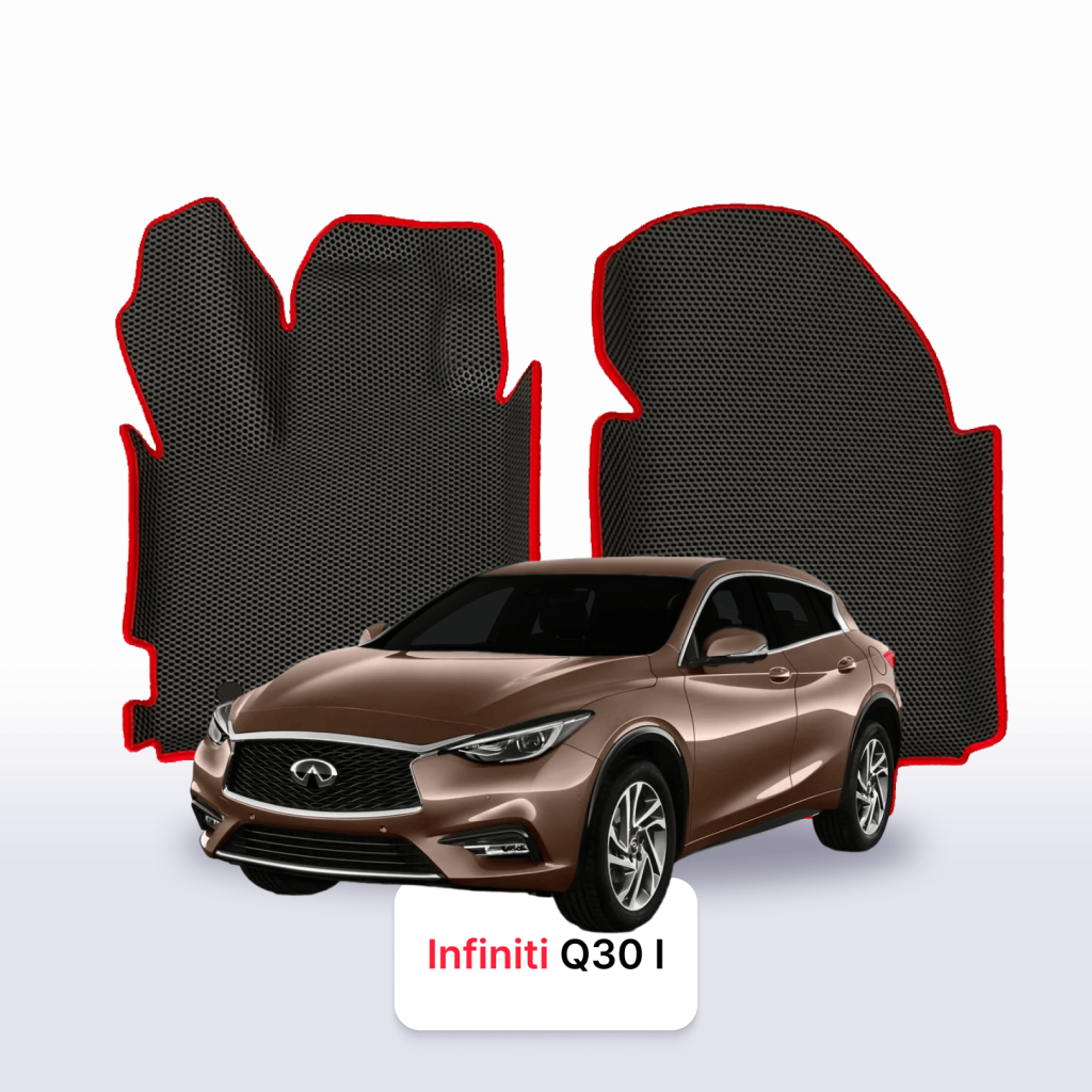 Dywaniki EVA Infiniti Q30 1 gen. 2015–2019 hatchback – na wymiar z rantem 3D lub bez