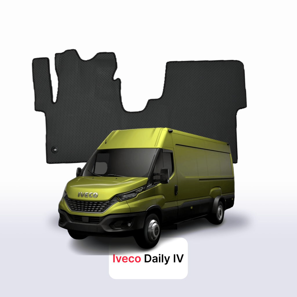 Dywaniki EVA Iveco Daily IV gen. 2006–2011 van – na wymiar, z matą bagażnika lub bez