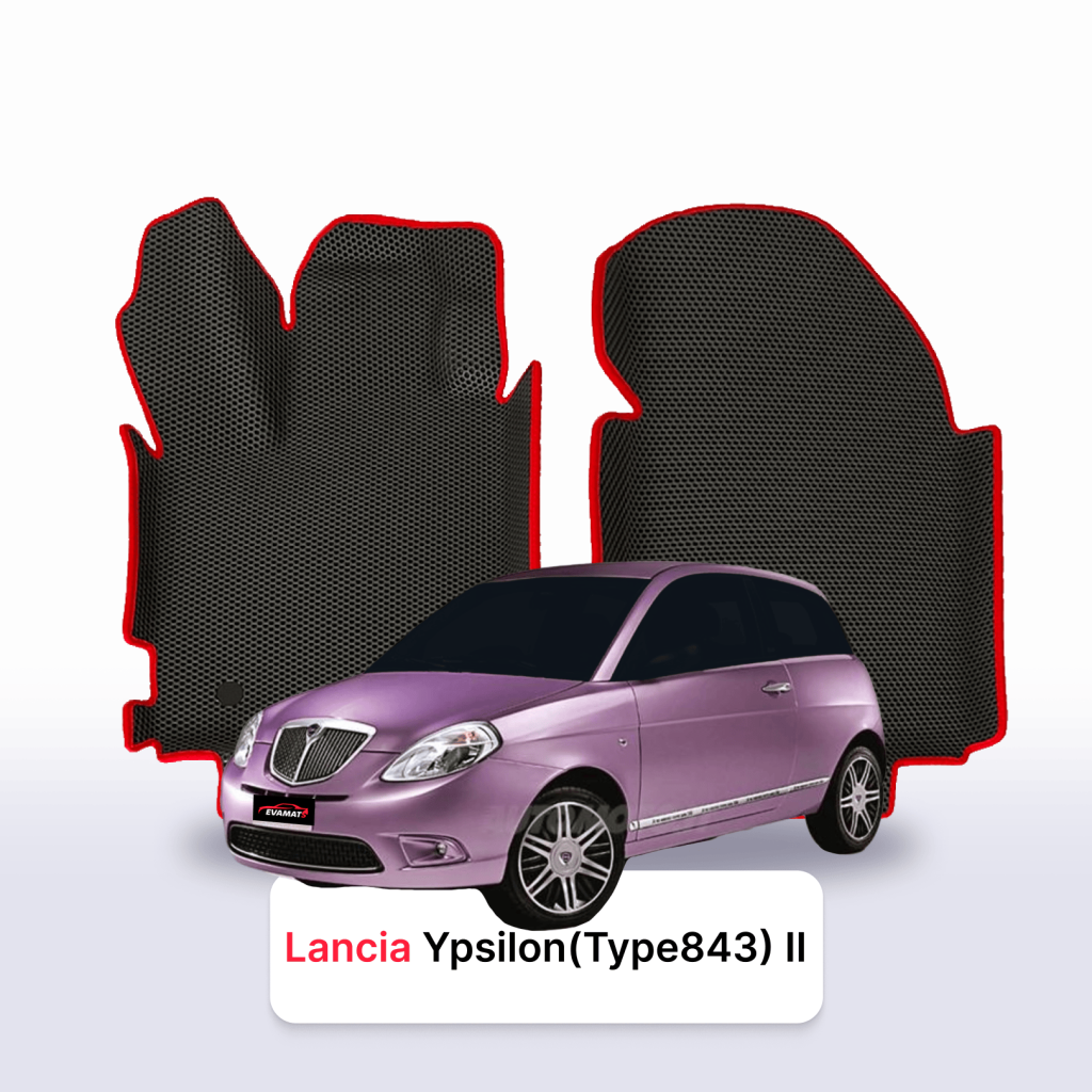 Dywaniki EVA Lancia Ypsilon II (Type 843) 2003–2011 hatchback 3 drzwi – na wymiar z rantem 3D lub bez
