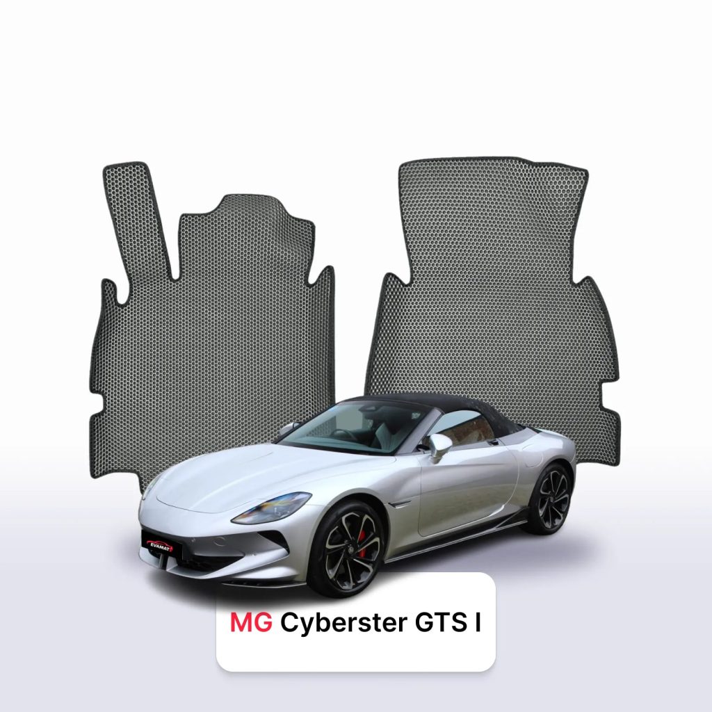 Dywaniki EVA MG Cyberster GTS I gen. 2024–2029 kabriolet – na wymiar z rantem 3D lub bez