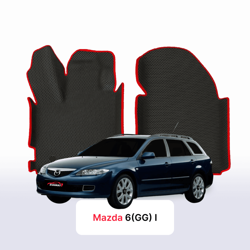 Dywaniki EVA Mazda 6 GG 2002–2008 kombi – na wymiar z rantem 3D lub bez