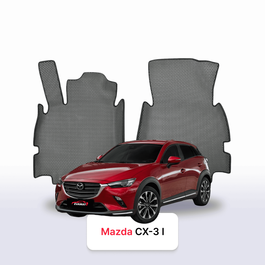 Dywaniki EVA Mazda CX-3 I 2015–2022 SUV – na wymiar z rantem 3D lub bez