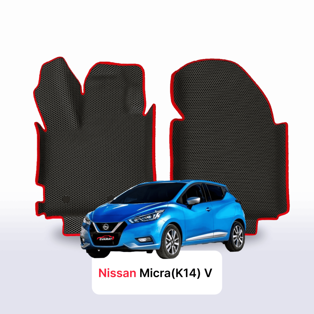 Dywaniki EVA Nissan Micra V (K14) 2017–2023 hatchback 5 drzwi – na wymiar z rantem 3D lub bez