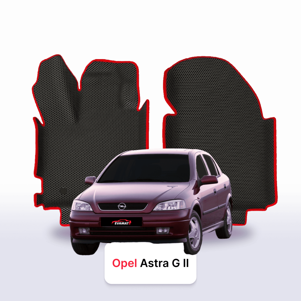 Dywaniki EVA Opel Astra G 1998–2009 hatchback 5 drzwi – na wymiar z rantem 3D do 7 cm