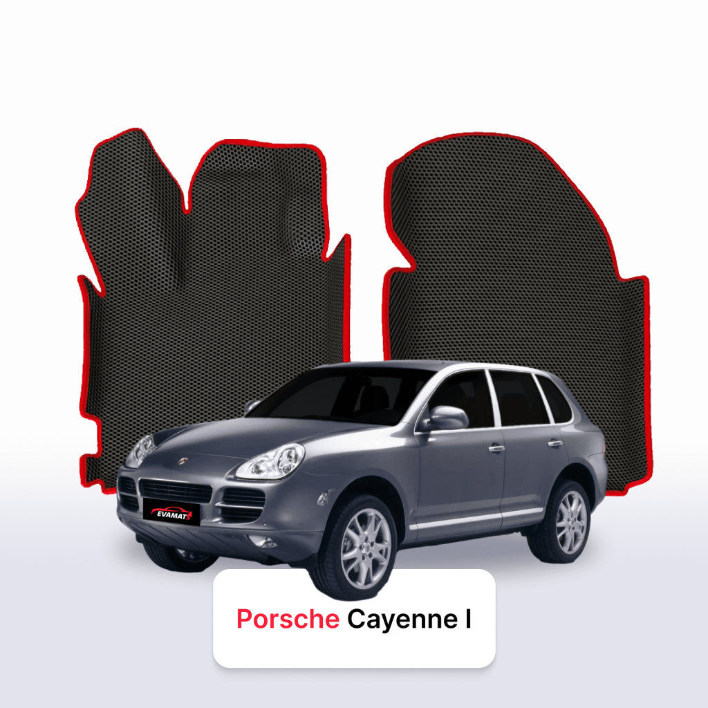 Dywaniki EVA Porsche Cayenne I 2002–2010 SUV – na wymiar z rantem 3D lub bez