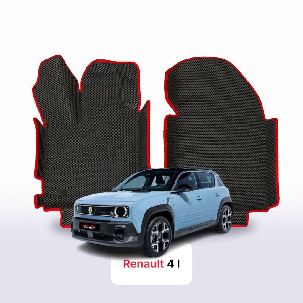 Dywaniki EVA Renault 4 E-Tech 1 gen. 2025–2029 SUV – na wymiar z rantem 3D lub bez