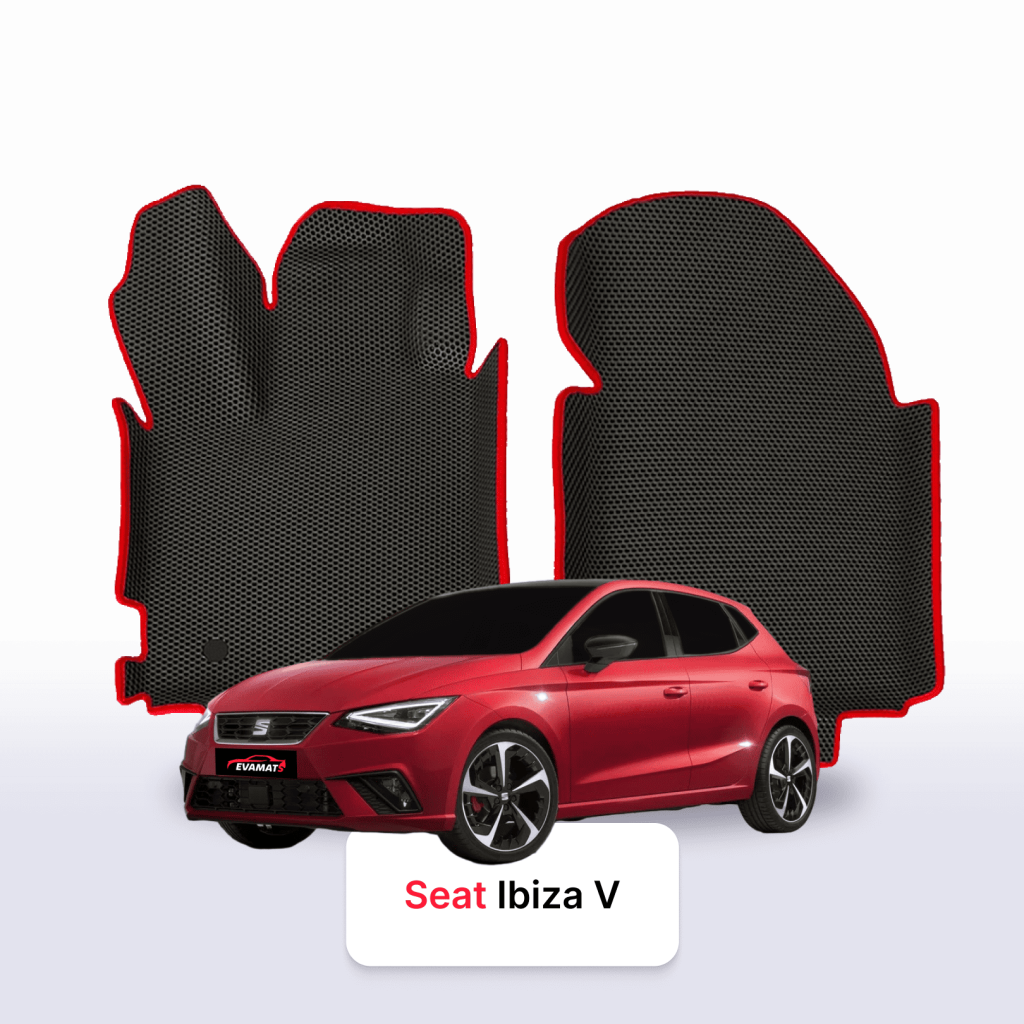 Dywaniki EVA Seat Ibiza V gen. od 2017 hatchback – na wymiar z rantem 3D lub bez