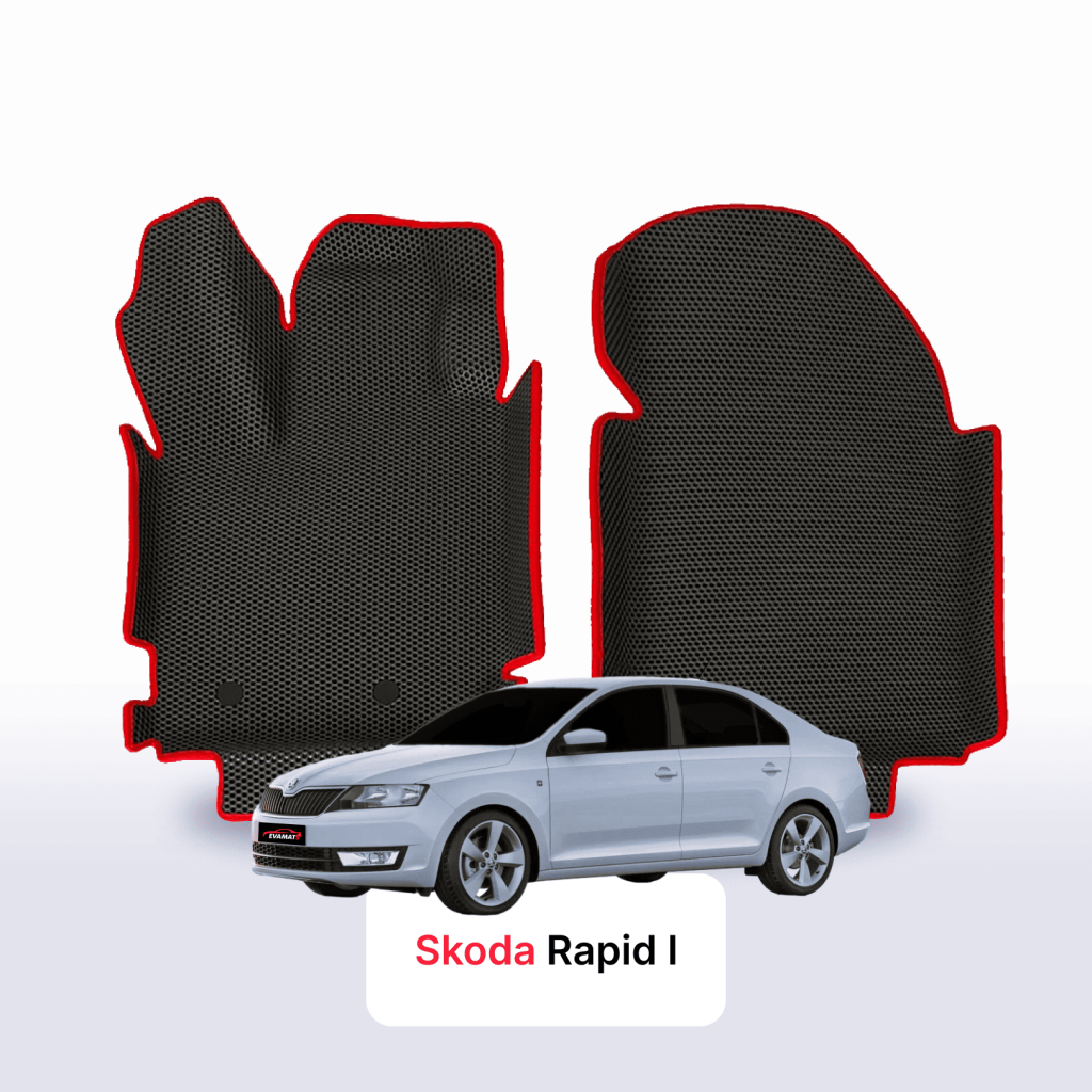 Dywaniki EVA Škoda Rapid I gen. 2012–2019 liftback – na wymiar z rantem 3D lub bez
