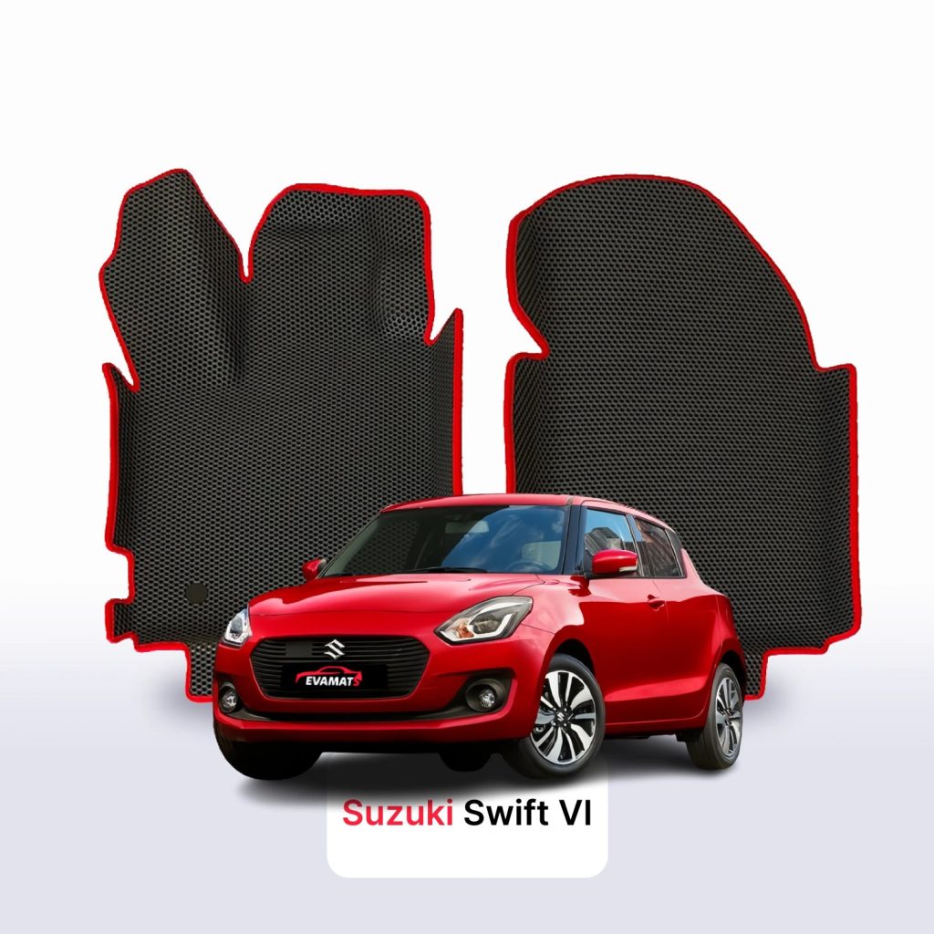 Dywaniki EVA Suzuki Swift VI 2017–2024 hatchback 5 drzwi – na wymiar z rantem 3D lub bez