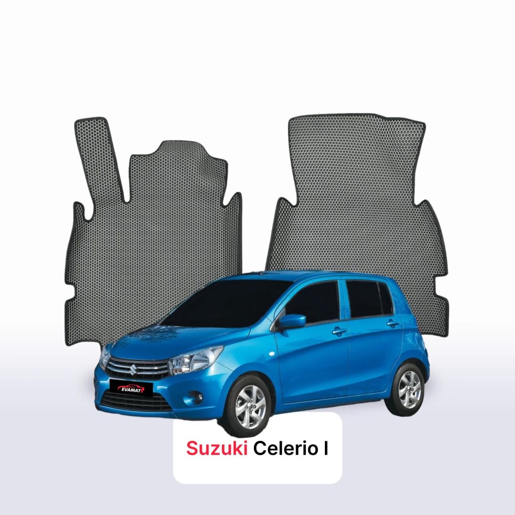 Dywaniki EVA Suzuki Celerio I 2014–2019 hatchback 5 drzwi – na wymiar z rantem 3D lub bez