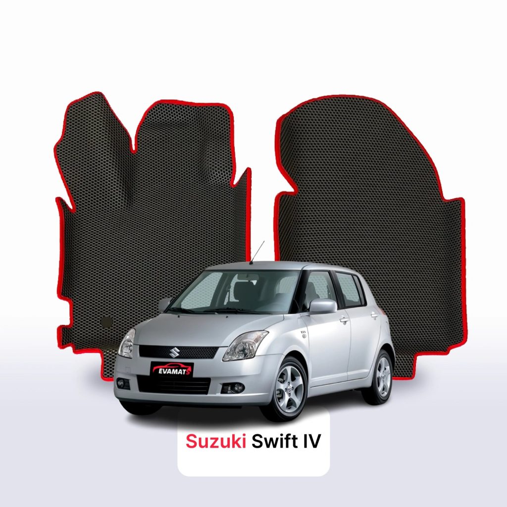 Dywaniki EVA Suzuki Swift IV 2004–2010 hatchback 5 drzwi – na wymiar z rantem 3D lub bez
