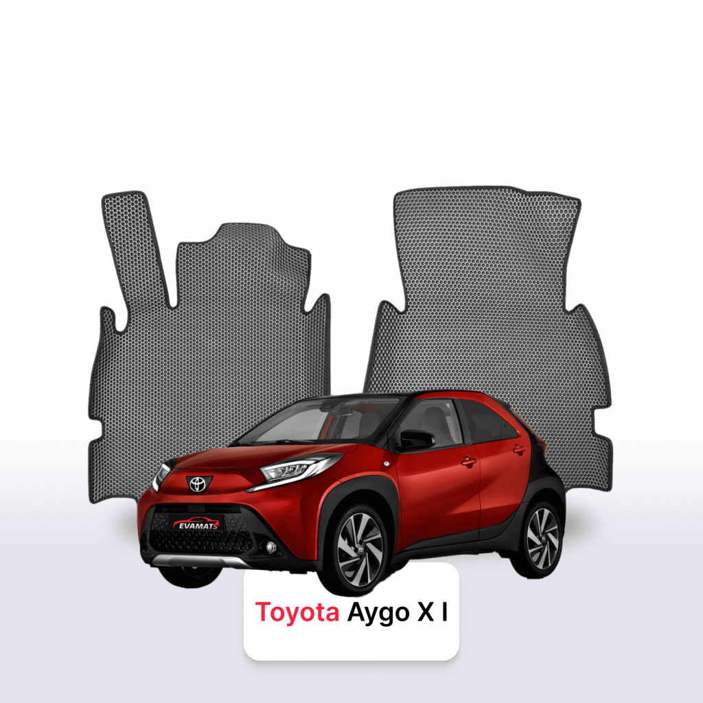 Dywaniki EVA Toyota Aygo X 2022– hatchback 5 drzwi – na wymiar z rantem 3D lub bez