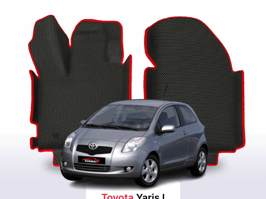 Dywaniki EVA Toyota Yaris I gen. 1999–2005 hatchback – 3D na wymiar, 17 kolorów do wyboru