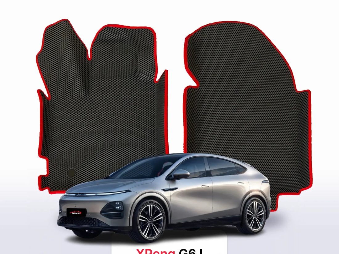 Dywaniki EVA Xpeng G6 I gen. 2023–2027 SUV Coupe – na wymiar z rantem 3D
