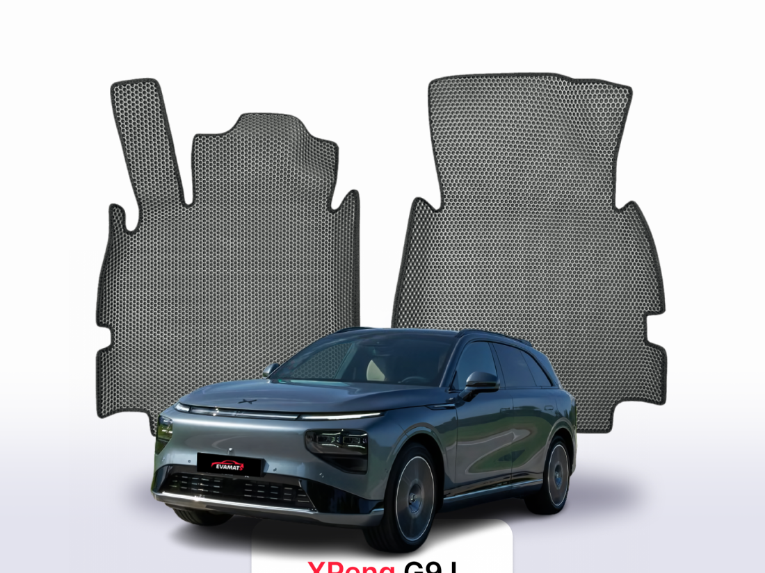 Dywaniki EVA Xpeng G9 I gen. 2022–2027 SUV – na wymiar z rantem 3D lub bez, 17 kolorów