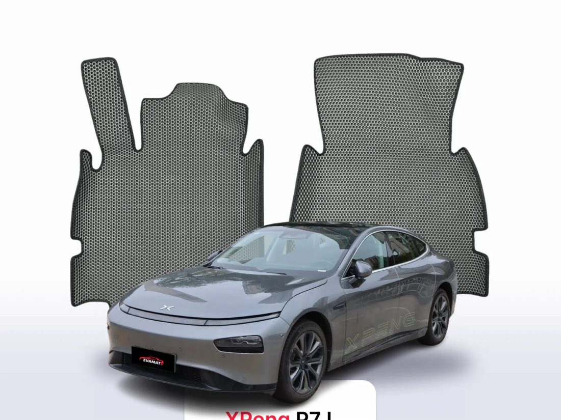Dywaniki EVA Xpeng P7 I gen. 2020–2027 sedan – na wymiar z rantem 3D lub bez